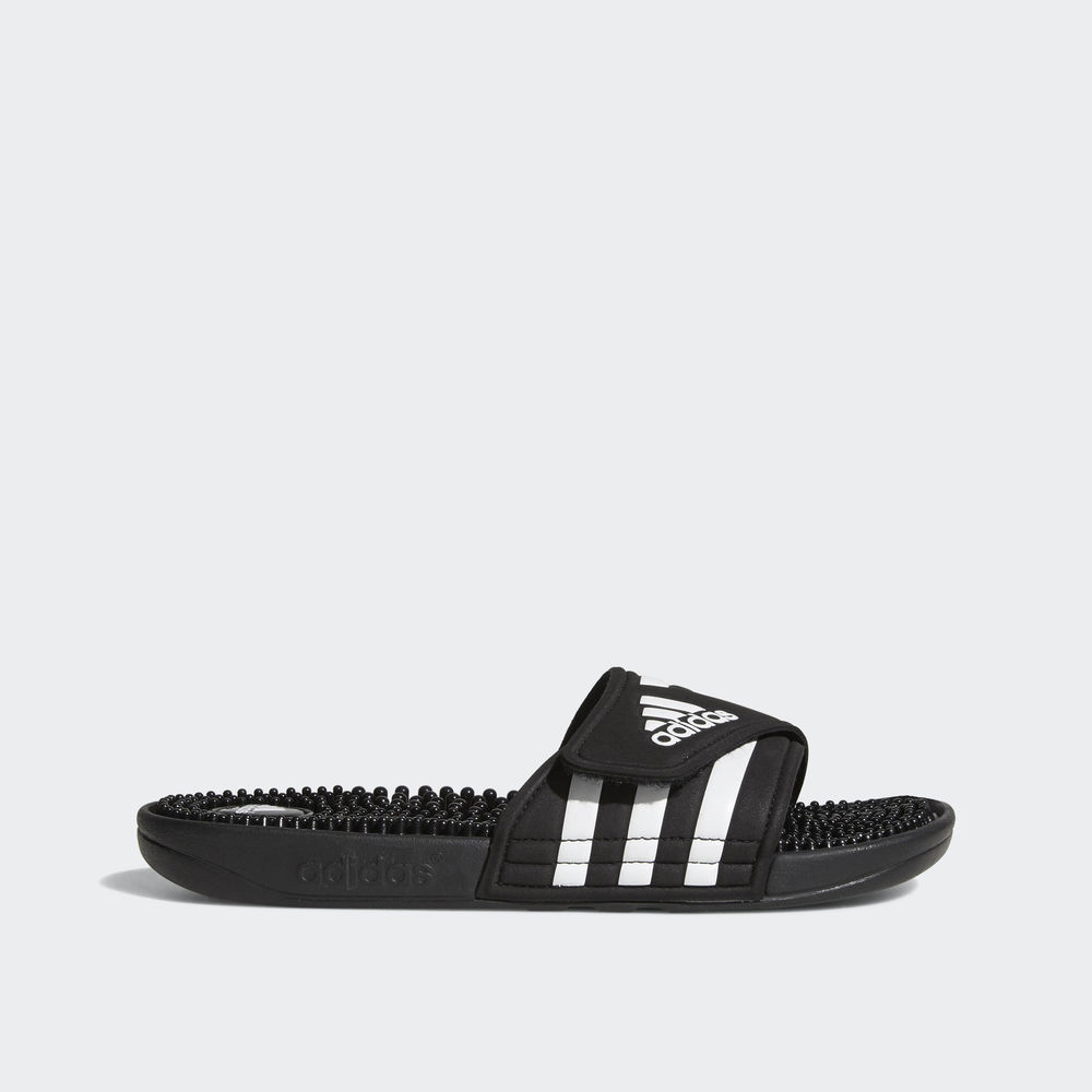 Adidas Adissage Slides - παντοφλες γυναικεια - Μαυρα/Μαυρα/Ασπρα,Μέγεθος: EU 36 – 54 2/3 (614JZLBC)